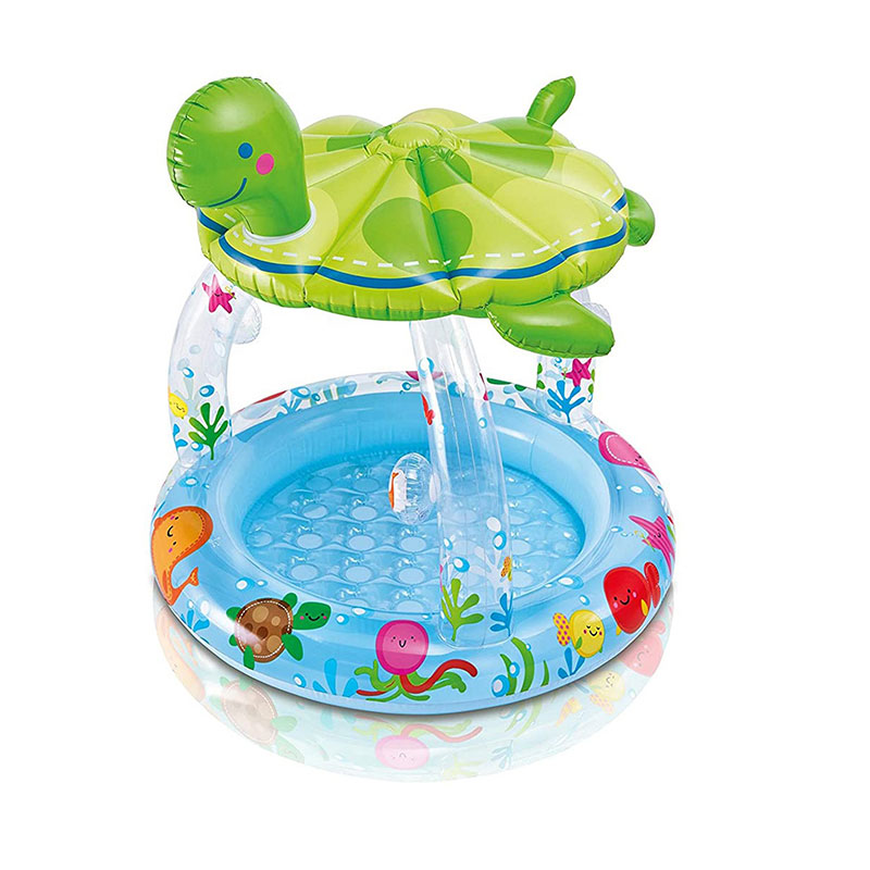 Uppblåsbara havssköldpadda skugga Swimmingpool för barn